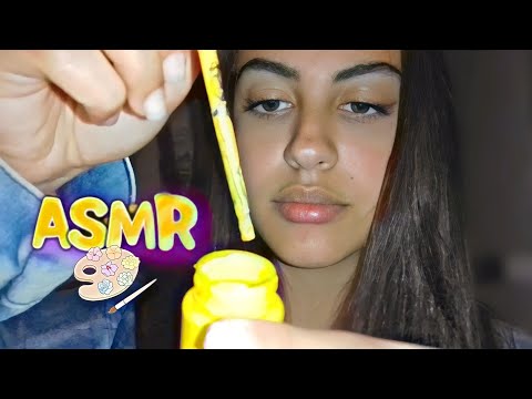 ASMR: pintando seu rosto 🖌️🎨💦