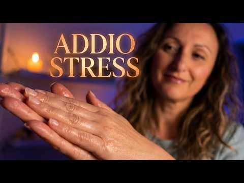 ASMR Addio Stress: Massaggio alle Spalle con olio a Lume di Candela