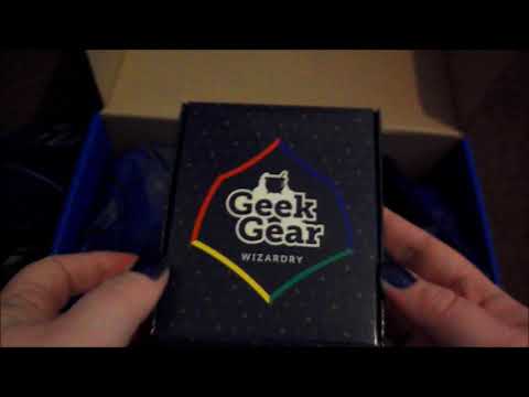 ASMR Geek Gear Unboxing June 2018 (whispered)