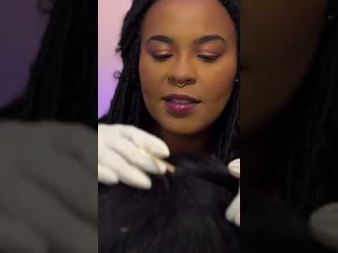 ASMR hair play & lice check #personalattentionasmr