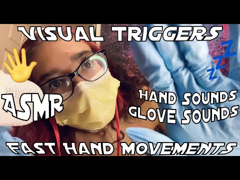 ASMR Hand Movements| Gloves + Mask for Relaxation & Sleep