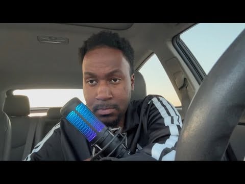 MAKING ASMR VIDEO IN DOLLAR TREE PARKING LOT