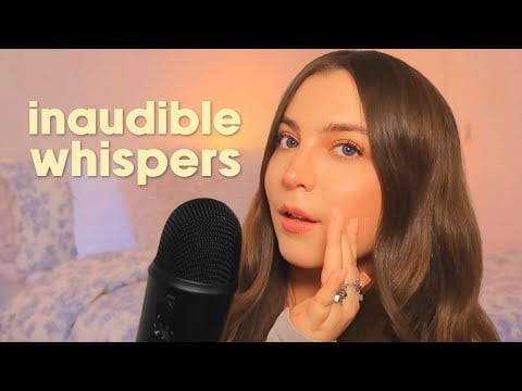 ASMR Pure Clicky Inaudible Whispering ⭐️✨