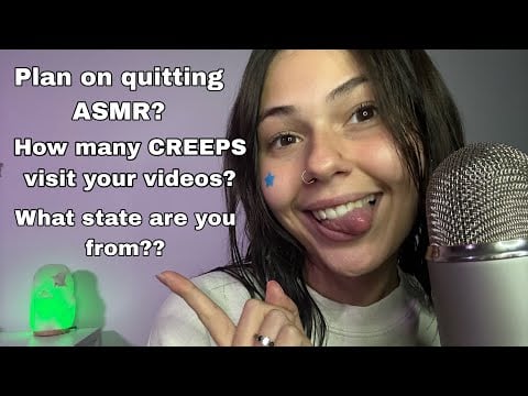 ASMR Q&A With Mouth Sounds! (I Finally Told You Where I Live) 