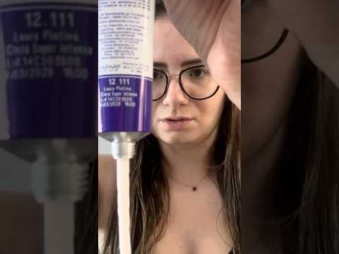 Pintando meu cabelo (asmr não intencional) #asmr