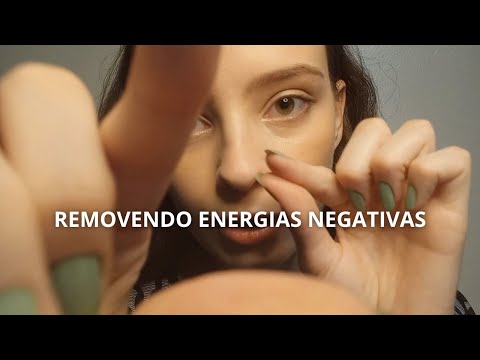 ASMR TIRANDO suas ENERGIAS NEGATIVAS ♥ Camila ASMR