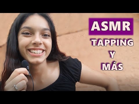 ASMR EN MI PATIO! |TAPPING EN COSAS RANDOM Y MÁS |SOFIWI