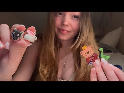 ASMR w/ Trinkets I Found this Semester!