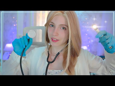 ASMR tienes una CITA con tu DOCTORA 💙 Chequeo Médico y Sonidos de escritura entre pruebas 🩺✨