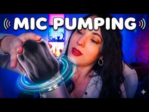 ASMR Fast and aggressive Mic Pumping, Scratching 100 TINGLES
