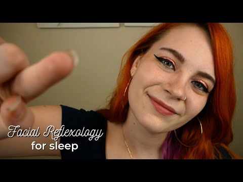 ASMR 🌟 Facial Reflexology Treatment For Sleep 💤 | Soft Spoken Personal Attention RP