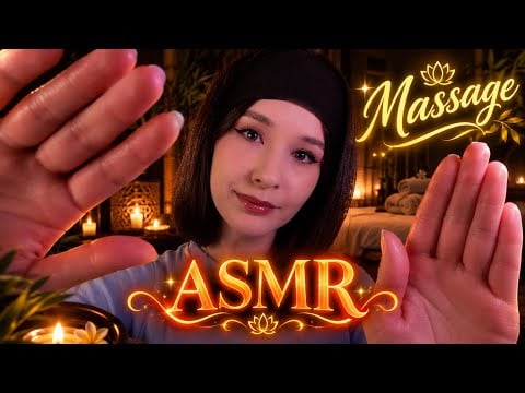 ASMR 😍ТОП МАССАЖИСТ | Deep Sleep Massage | No Talking 4K