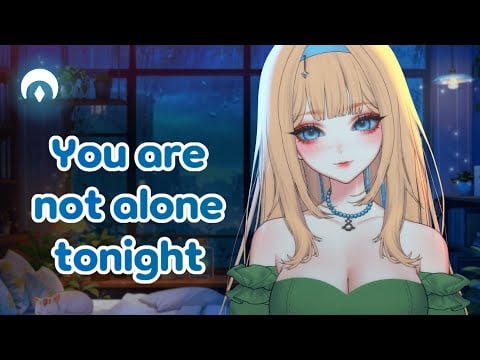 I am here now and I'm not letting you go 💙 Breathy Up Close Affirmations ASMR