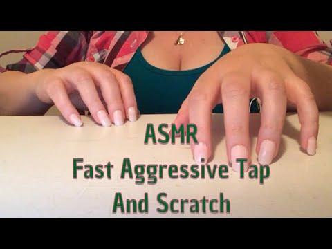 ASMR Aggressive Fast Tap And Scratch