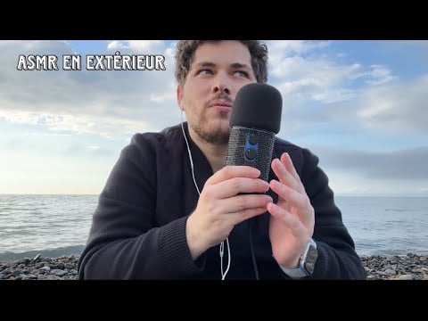 ASMR Français : ASMR EN EXTÉRIEUR 🌊 (Bruits des vagues & Bla-bla)