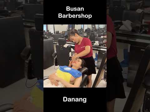 Busan Barbershop in Danang #thuongthuong #vietnambarbershop #danang