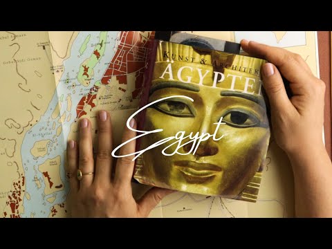 ASMR Ancient Egypt (soft spoken, maps)