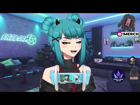 ASaMR Babbling, Guided Breathing, & Stretching.. but I LIED about the layering [ASMR][3DIO][vtuber]
