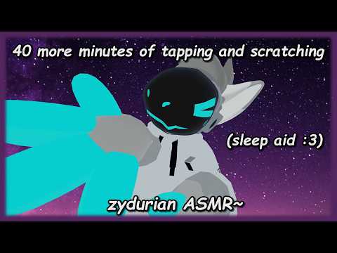 40 (more) minutes of tapping for sleep :3 [Sleep Aid] [Furry ASMR]