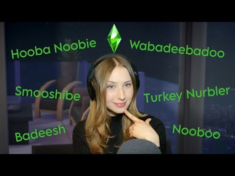 Whispering Simlish Trigger Words | The Sims ASMR