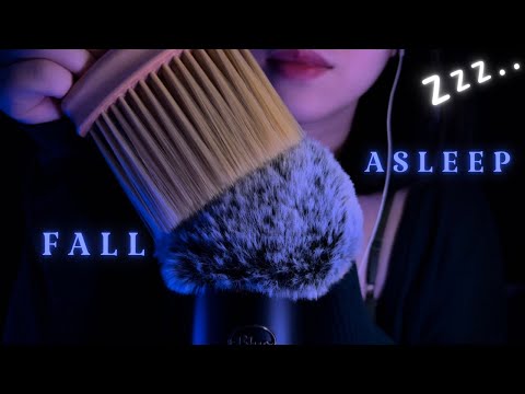 ASMR Fluffy Mic Brushing , Fall Asleep , Brain Massage , Asmr for Sleep , Sleepy , No Talking