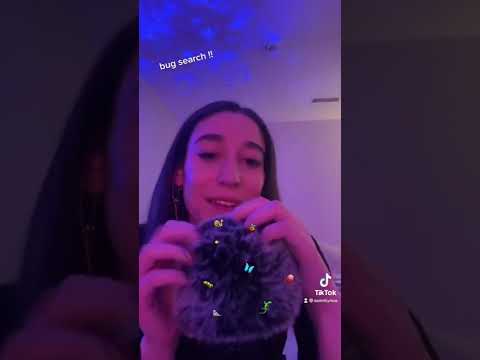 ASMR bug search! (Looking for bugs in the mic😁)