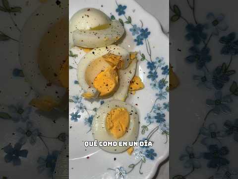 🥚qué como en un día #asmr