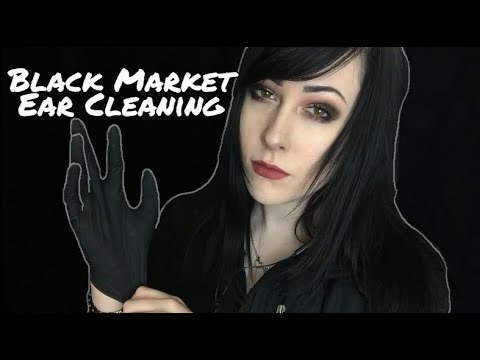 ASMR Black Market Ear Cleaning