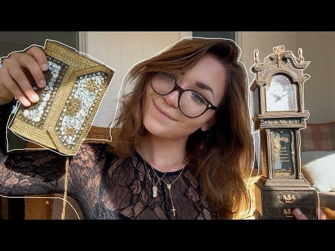 ASMR Show & Tell: Souvenirs from Dubai & Italy 🏝️ 🌺 ✈️ + Photos !
