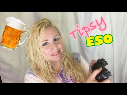 Tipsy ASMR ESO Online Gameplay Whisper #2 | Whisper Ramble, Controller Sounds