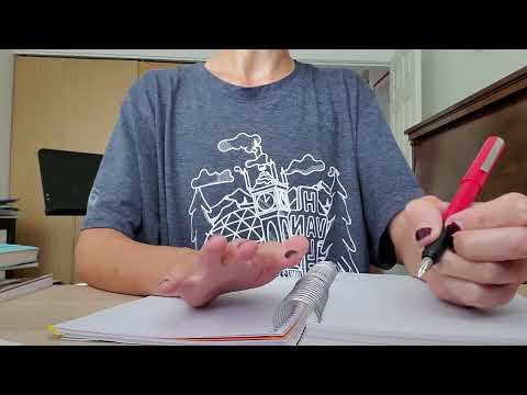 cleaning and testing a pen