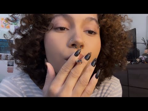 Smoking ASMR with random triggers (smoke, tapping, wind)