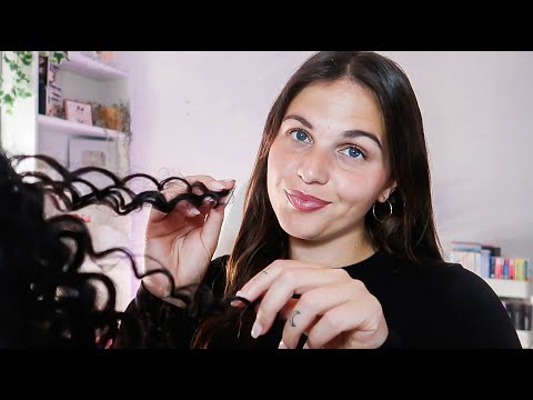 ASMR POV : Je joue avec TES cheveux bouclés pendant tout le cours 😏 