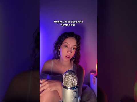 singing you to sleep with hanging tree #asmrsinging