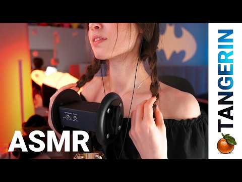 ASMR Relaxing Mic Sounds | Soft Mouth Sounds & Clothes Scratching | Tangerin