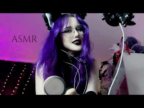 ⋅ ♰ inappropriate catgirl examines you ASMR ♰ + triggers