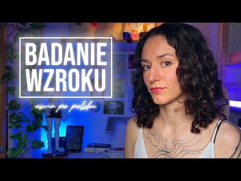 badanie wzroku, test na daltonizm 👀 | ROLEPLAY asmr po polsku
