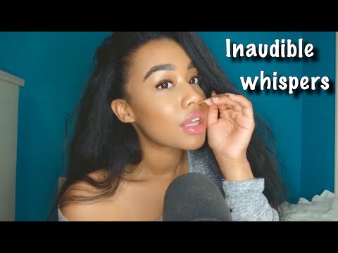 [ASMR] Unintelligible/Inaudible Whispers with Personal Attention