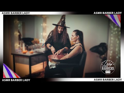 💈 ASMR Halloween Hand Massage by Barber Lady Elle