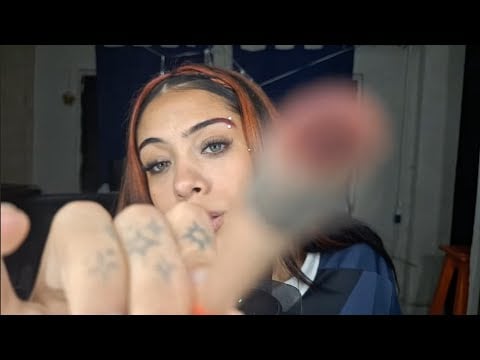 ASMR ANTIPÁTICA F0RR4 TE MAQUILLA a duras penas 