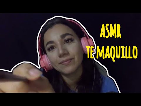 ASMR MÉXICO = MAQUILLAJE RELAJANTE = SOFT SPOKEN = TE MAQUILLO Y ME MAQUILLO