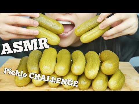 ASMR Pickle Challenge (ASMR Phan) EXTREME Crunch EATING SOUNDS | SAS-ASMR