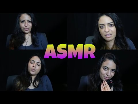 [ASMR] 4 Sons com a boca ao mesmo tempo ߛ layered mouth sounds ߛ binaural ߛ pt br