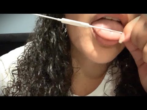 ASMR MIC NIBBLING LICKING MOUTH SOUNDS