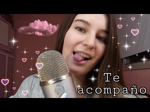 ASMR/TE HAGO COMPAÑÍA Y TE AYUDO A DORMIR