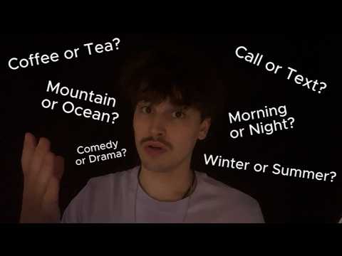 ASMR This Or That!