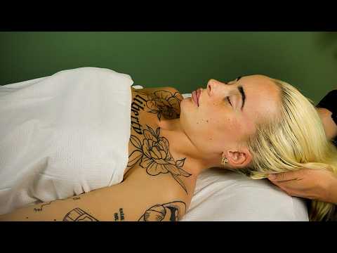 The Most Relaxing Head & Neck Massage You'll Watch Tonight