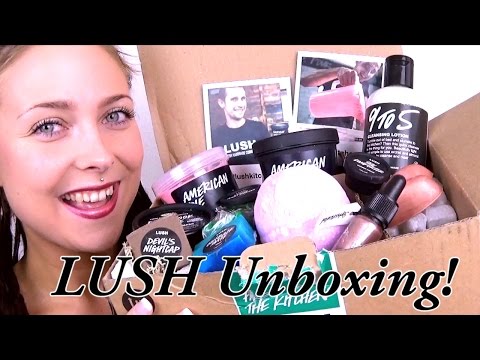 Fresh LUSH Unboxing! - TheRealLilium