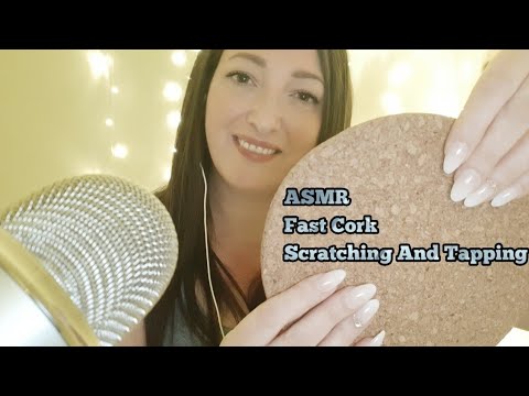 ASMR Fast Cork Scratching And Tapping