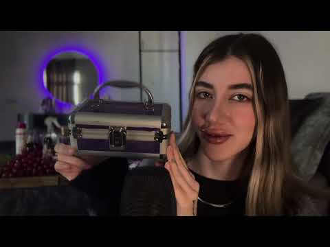 Persian ASMR/ purple triggers/ آرامش بنفش💜